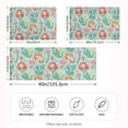 thumbnail image 4 of Satin Pillow Case Mermaid Fish Seaweed Standard Silk Pillow Cover for Hair and Skin Envelope Closure 20"x26", 4 of 9