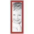 thumbnail image 2 of ArtToFrames 14x35" Deep Red Custom Mat for Picture Frame with Opening for 10x31" Photos. Mat Only, Frame Not Included (MAT-243), 2 of 5