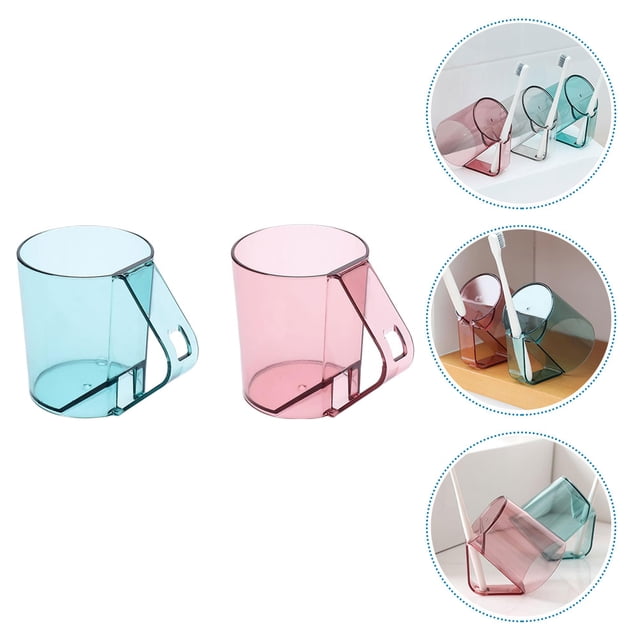unbranded 2Ud Vasos Para De En Plástico Con Integral Y Agarre Cómodo Para