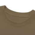 thumbnail image 5 of Admvng Shirts for Men Crew Neck Solid Color Short Sleeve Relaxed Fit Outdoor Wear S-4XL, 5 of 7