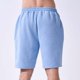 thumbnail image 4 of Pantalones cortos informales con cordón en la cintura para hombre: poliéster, estampado texturizado para el verano., 4 of 4