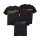 thumbnail image 1 of Atlas For Men - Camiseta Diseño Impreso para Hombre - Pack de 3 (Negro), 1 of 2