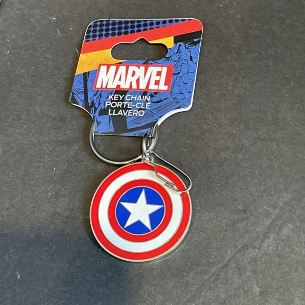 Marvel Comics Captain America 849242: Superhero Keychain with