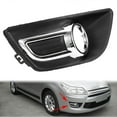 thumbnail image 3 of 1 Pair for Citroen C4 2008-2011 Chrome Front Fog Lamp Cover, 3 of 5