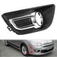 thumbnail image 3 of 1 Pair for Citroen C4 2008-2011 Chrome Front Bumper Fog Lamp Light Cover Front Fog Lamp Frame, 3 of 5
