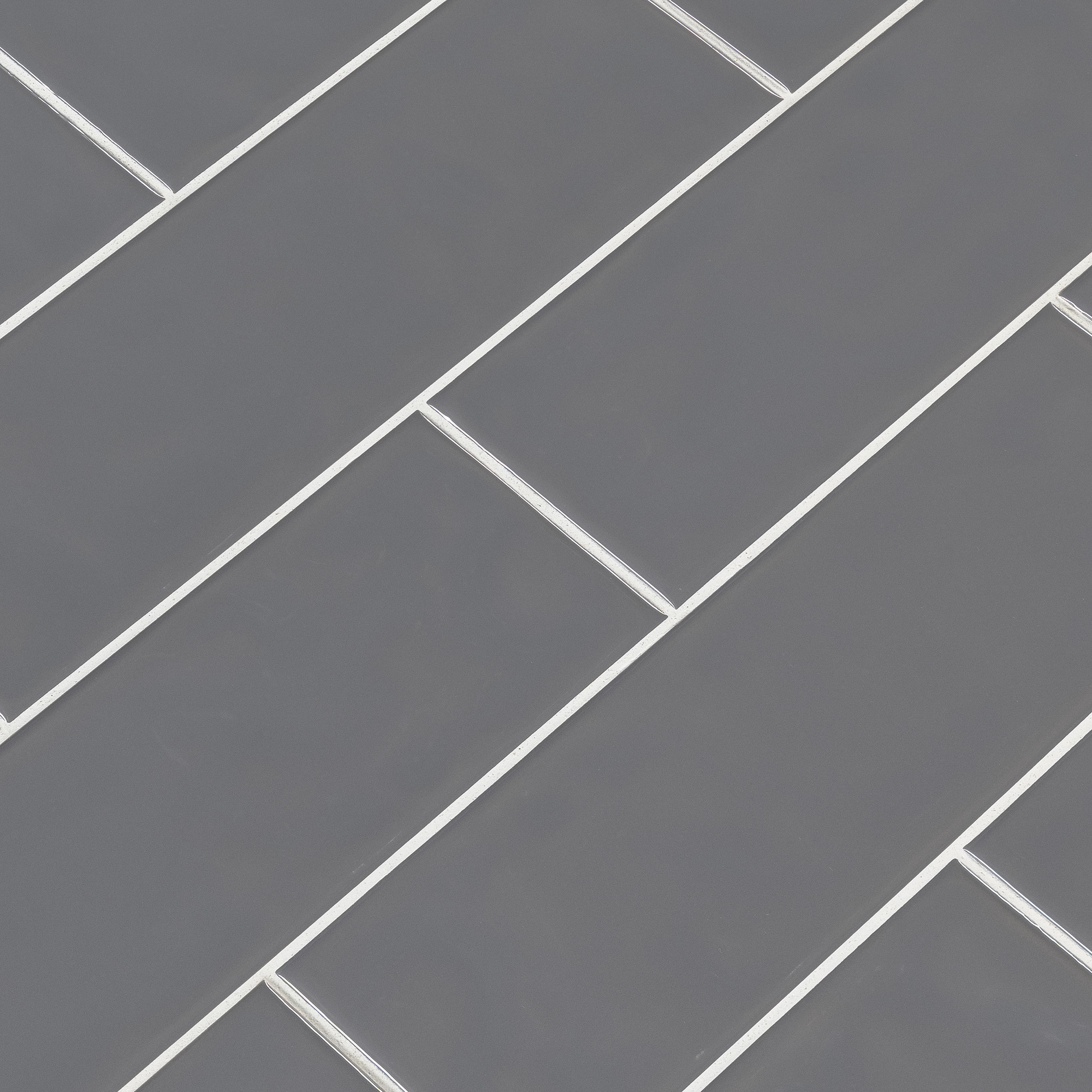 MSI Urbano Graphite 4 in. x 12 in. Glossy Ceramic Gray Subway Tile (9.9 sq. ft./case)