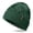 Green, variant on Merino Wool Beanie Hat for Men Women, Cable Knit Cuffed Winter Warm Knit Cap