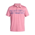 thumbnail image 4 of George Men's and Big Men's Short Sleeve Polo Shirt with Stretch, Sizes S-5XL, 4 of 5