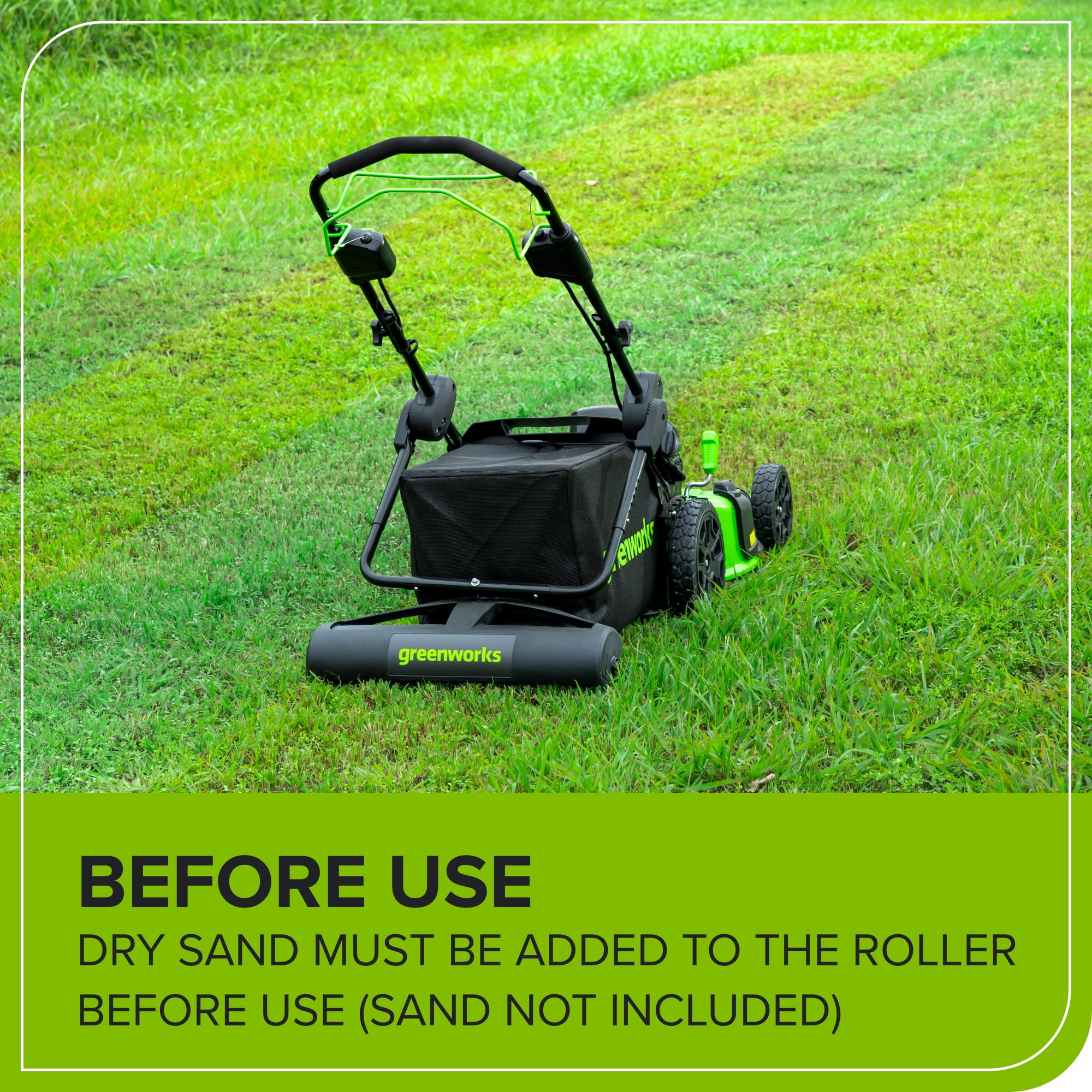 Greenworks Lawn Striping System (Compatible with All Greenworks 20” – 22” Lawn Mowers)