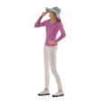 thumbnail image 2 of 1:64 modelo de muñeca en miniatura pintada CUTICAT Estilo3, 2 of 7