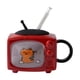 thumbnail image 1 of Taza de café de cerámica, taza para bebidas, taza de agua, regalo único para familiares o amigos Rojo, 1 of 9