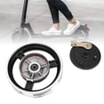 thumbnail image 1 of 10in Wheel Rim, Universal Fit Strong Load Capacity High Strength Electric Motorcycle Wheel Rim with Drum Brake for 10X3.0 10X2.5 Tires, 1 of 7