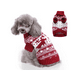 thumbnail image 2 of Suéter para perros, suéter cálido de invierno para perros, ropa para mascotas, suéter para cachorros, suéter para perros pequeños y medianos, suéter para mascotas, rojo L, 2 of 4