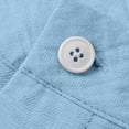 thumbnail image 5 of Miluxas Summer Jumpsuits for Women Dressy Casual Sleeveless One Piece Outfits High Waisted Wide Leg Pant Long Rompers Light Blue XL(XL), 5 of 9