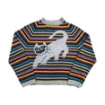 thumbnail image 2 of Jersey para mujer Y2K, jersey de lana de punto Vintage, jersey de cuello redondo, cuello alto, cuello alto, camiseta de ropa de manga larga, 2 of 2