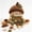3D DIY Cottage Fabric Punch Needle Kit - Acorn Bakery, variant on Whimsical Village 3D Fabric Poke Art Kit, Acorn Bakery | Cottage Craft No Sew Press Technique Poke Kit for Beginners, 3D DIY Cottage Fabric Punch Needle Kit Gift for Craft Lovers
