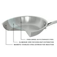 thumbnail image 4 of BergHOFF Professional Tri-Ply 18/10 Stainless Steel 10'' Fry Pan, 4 of 6