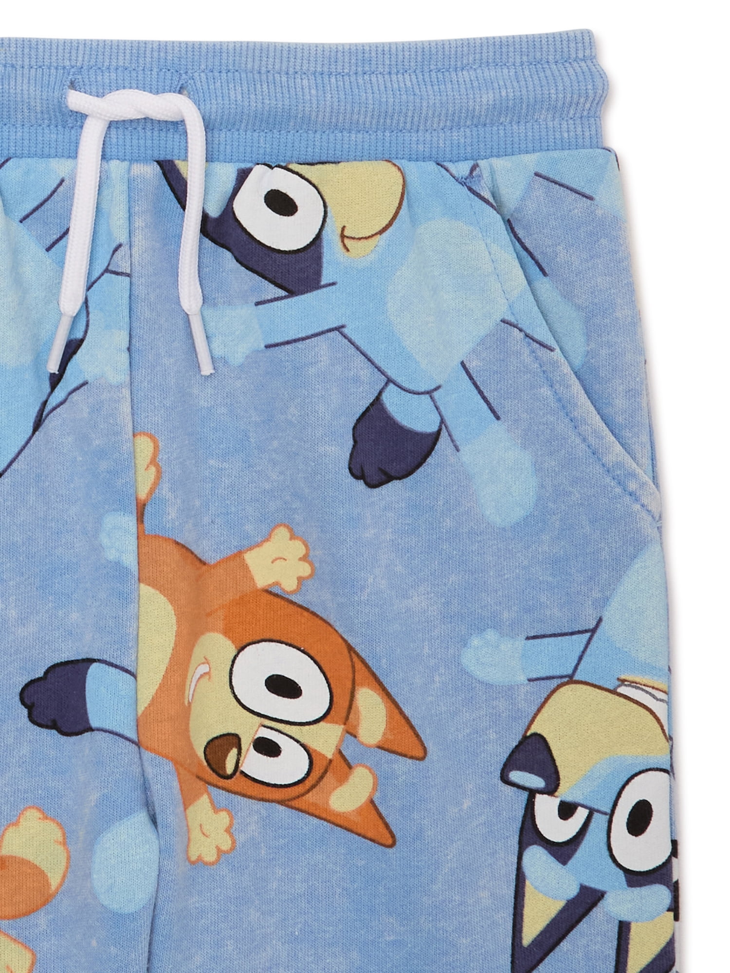 Bluey Toddler Boys Short Sleeve T-Shirt and Shorts Set, 2-Piece, Sizes 12M-5T