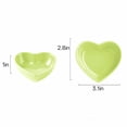 thumbnail image 2 of BPPEG Sturdy Leak-Proof Ceramic Cat Bowl,Slow Feeder for Proper Food Storage,Green, 2 of 7