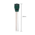 thumbnail image 3 of Medidor de pH del suelo, 3 en 1, kit de herramientas de jardinería para el cuidado de plantas, ideal para jardín, césped, granja, uso interior y exterior (verde) oso de fresa Electrónica, 3 of 5