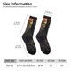 thumbnail image 2 of Fotbe Sunset Meditating Doberman Calcetas Largas con Estampado para Hombre y Mujer – Calcetas de Compresión Transpirables y Elásticas, Viajar y Uso Diario Talla 5-11, 2 of 6