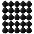 thumbnail image 2 of Paquete de 25 Etiquetas Redondas Aluminio en , Espacios para Estampar Negro, Discos Grabar, Llaveros Metal, Etiqueta Perro, 2 of 11