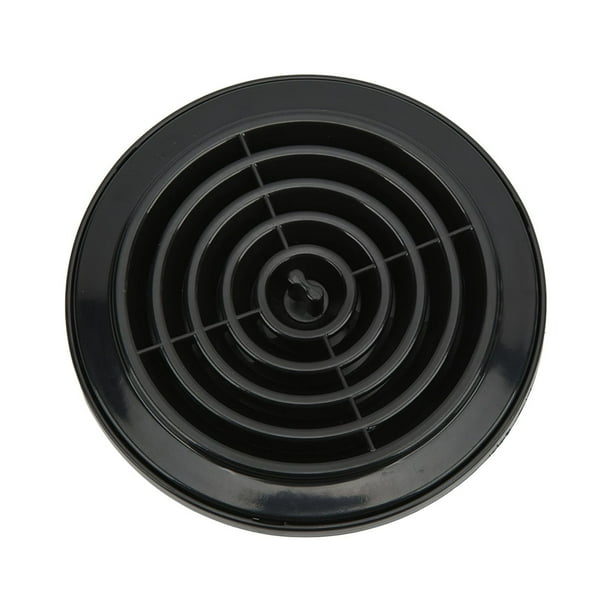 Rejilla de ventilación de aire, rejilla de ventilación de plafón redondo, rejilla de ventilación de baño, rejilla de ventilación de aire redonda, funcionamiento suave