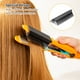 thumbnail image 5 of Peine alisador para mujer Soidarity herramienta de estilismo negro, 5 of 6