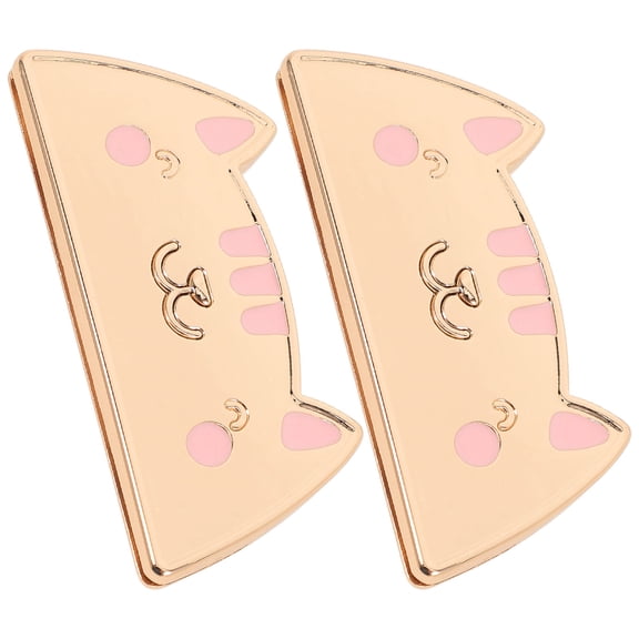 MEIBUTYUP 2Pcs Magnetic Clasp for Bag Premium Zinc Alloy Golden Color Rust Resistant Snap