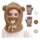 thumbnail image 1 of Gorros Tejidos Bufanda Máscara Peluches Gorros Frio+guantes, 1 of 8