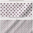 thumbnail image 2 of Soimoi Cotton Voile Fabric Dot & Snow Flakes Floral Fabric Prints By Yard 42 Inch Wide, 2 of 7