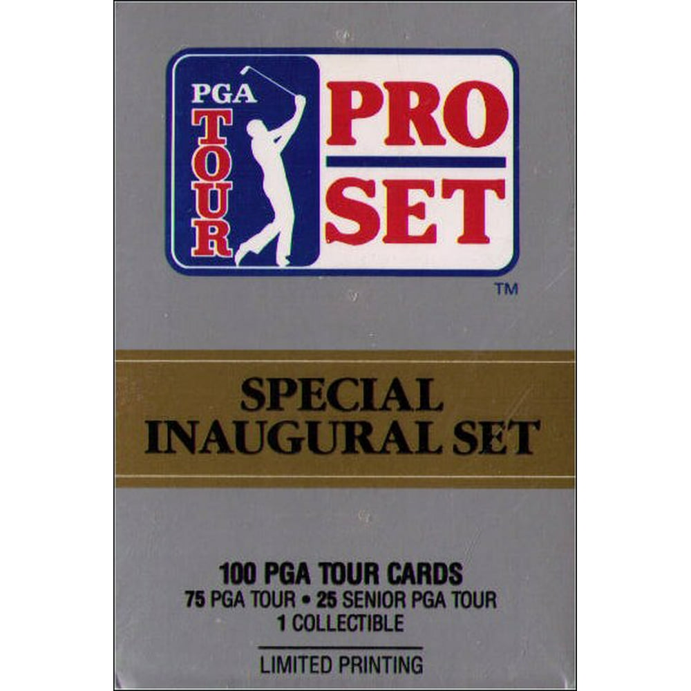 Pro Set PGA Tour Golf Special Inaugural Trading Cards Box (100 Cards