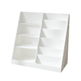 thumbnail image 3 of Tcbosik 4-Tier Bookshelf, Display Storage Rack for Small Space, Bookcase for Bedroom, Living Room, White, 3 of 9