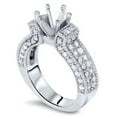 thumbnail image 2 of Pompeii 1 1/4ct Vintage Engagement Ring Setting 14K White gold (G/H,I1-I2), 2 of 4