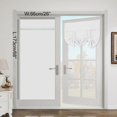 thumbnail image 2 of PENGXIANG Roman Curtains Solid Color Shading Curtain Polyester Windows Sheer Tulle Drapes for Balcony Window Door Decoration, 2 of 4