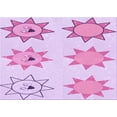 thumbnail image 1 of Ahgly Tapis Rectangulaire Lavable en Machine Orchidée Violet, 2 Pieds x 3 Pieds, 1 of 7