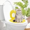 thumbnail image 2 of Cat Toilet Trainer - Cat Toilet Training Kit - Foldable and Portable Cat Litter Box - Pet Toilet - Assists in Cat Toilet Training (Includes Suction Cups), 2 of 5