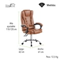thumbnail image 3 of SILLA EJECUTIVA PREMIUM COLOR CAFÉ, 3 of 7