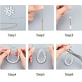 thumbnail image 5 of 150 Yards 0.5mm Nylon Cord Nylon Beading String Nylon Knotting Cord for Necklace Bracelet Beading Bracelet Making-Olive, 5 of 9