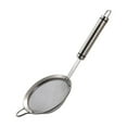 thumbnail image 2 of Stainless Steel Fine Mesh Filter Screen-Kitchen Juicer Strainer Spoon for Home Use,Durable Household Sieve with Handle for Juicing,Cooking & Baking, 2 of 6