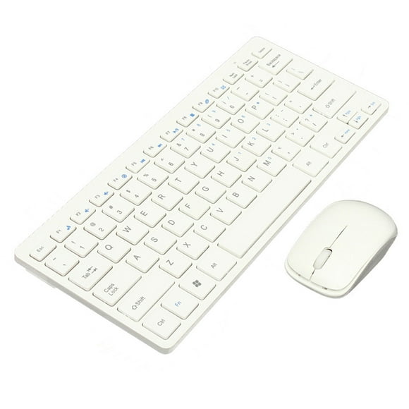axGear Slim Multimedia 2.4G Wireless Keyboard and Cordless Mouse Kit for MAC PC Laptop