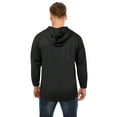 thumbnail image 2 of Men's Long Sleeve Athletic Hoodies Sport Sweatshirt Solid Color Fashion Pullover Running Shirts, 2 of 9