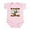 Petal Pink, variant on CafePress - Here Are My Boo Bees Infant Bodysuit - Baby Light Bodysuit, Size Newborn - 24 Months