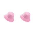 thumbnail image 4 of Sombrero tipo pescador Qarigey fácil de usar con máxima protección solar color rosa 2Conjunto, 4 of 6
