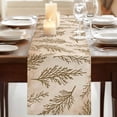 thumbnail image 3 of Brown Tree Branches Table Runner, Vintage Nature Brown Ombre Washable Cotton Linen Table Runners 48 Inches Long, Dresser Scarf Runner for Nightstand/Coffee/End Tables 13''x48'', 3 of 9