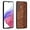 Brown, variant on Retro Ethnic Traditional Pattern Leather Phone Case for Xiaomi Mi 13 12 X S Pro Lite Luxury Business Personality Shell Shockproof Skin-Friendly Back Cover(Green,13 Pro)