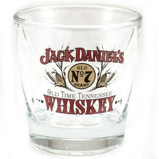 Jack Daniel's - Jigger Double Bubble Shot Glass Chaser - Whiskey on Water  6oz