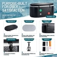thumbnail image 5 of Jocisland Inflatable Cold Plunge Tub for Athletes, Ice Bath Tub with Insulated Lid Non-Slip Mat, Water Chiller Compatible, Portable for Outdoor & Indoor Recovery, 150 Gal, 59"L x 32"W x 28"H, 5 of 9