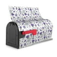 thumbnail image 3 of Balery Lavender Bicycle Mailbox Cover - Standard Size-21x18 in, 3 of 9