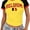 Belgium Yellow, variant on Women's Spain Soccer Fan Cropped T-Shirt, 2026 Soccer Game Day Supporter Top Round Neck Short Sleeve Jersey, Fan Merchandise, Classic Spain Symbol Tee Top